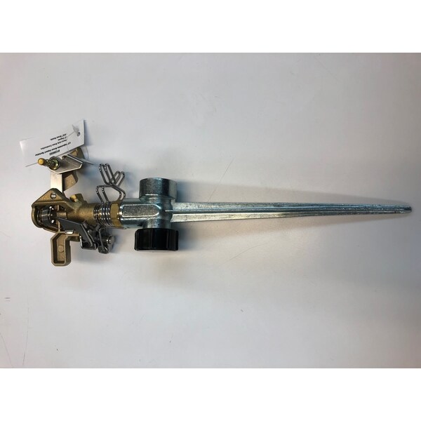 Naan Quality Valve and Sprinkler Irrigator Pro Brass Non-Tipping Base Impulse Sprinkler 6361 sq ft 1 pk 423039 - main